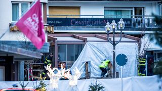Suiza: al menos 40 muertos y 115 heridos en incendio en fiesta de Año Nuevo en una estación de esquí