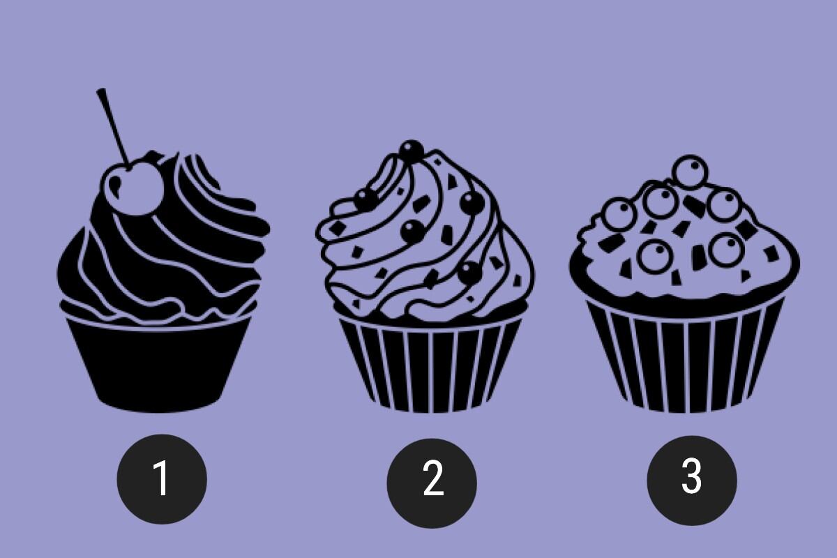 Elige uno de los cupcakes en esta imagen para descubrir si eres alguien confiable. (Imagen: Mag)