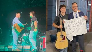 El fan de Zach Bryan que fue invitado a cantar en el escenario tras creativo plan