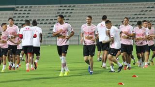 Selección entrenó en estadio donde jugará amistoso con Iraq