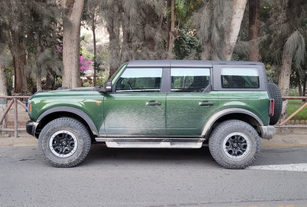 La distancia entre ejes es 2.948 mm. (Foto: Fernando Roca)