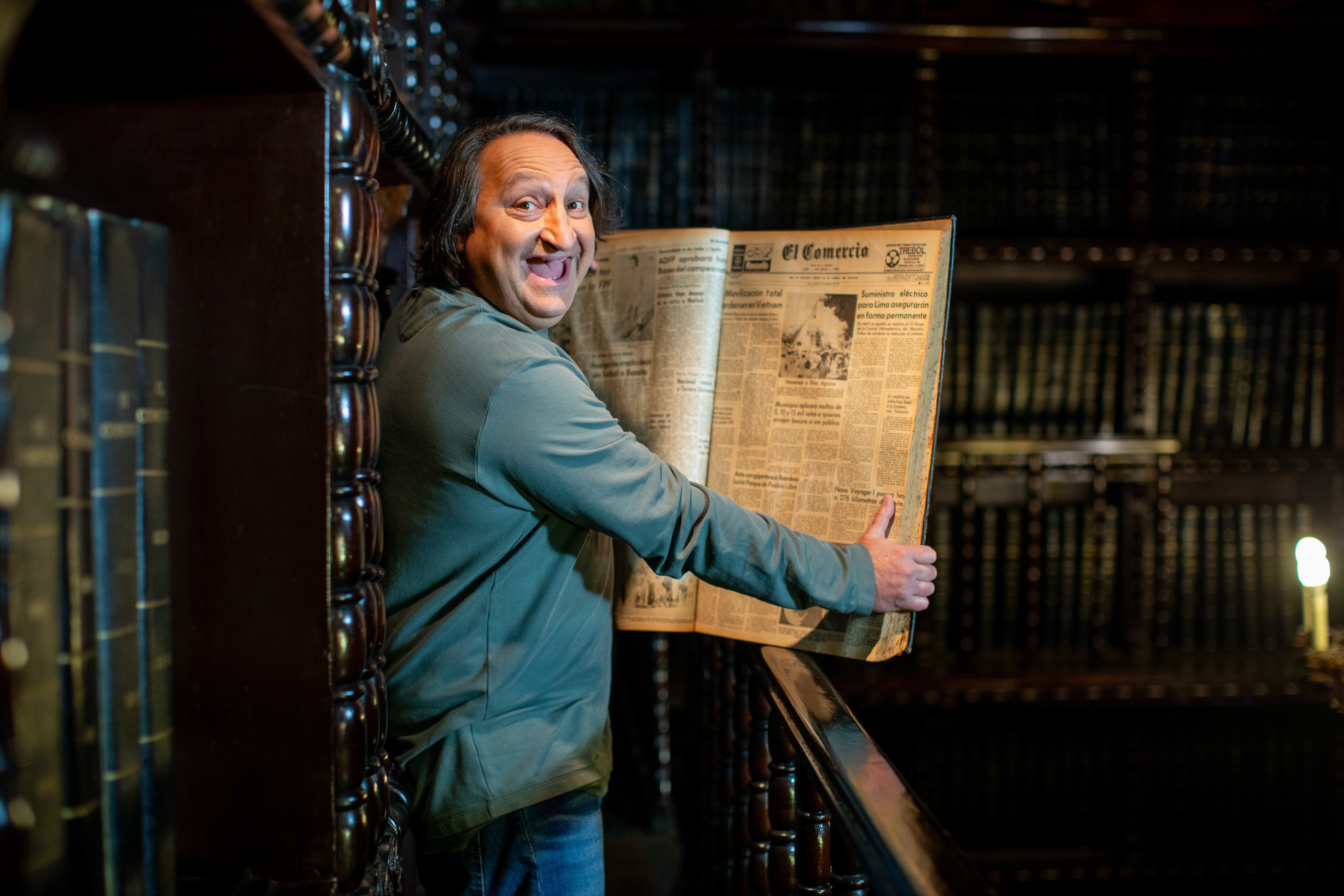 El actor Gonzalo Torres es el conductor de "Cuenta la historia"