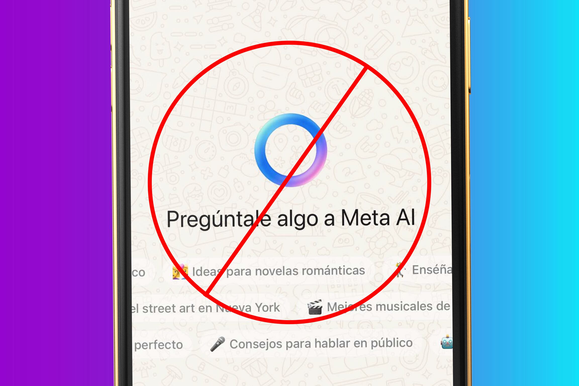 Ya no hay excusas para eliminar Meta AI. Solo realiza estos pasos en WhatsApp. (Foto: Composición)