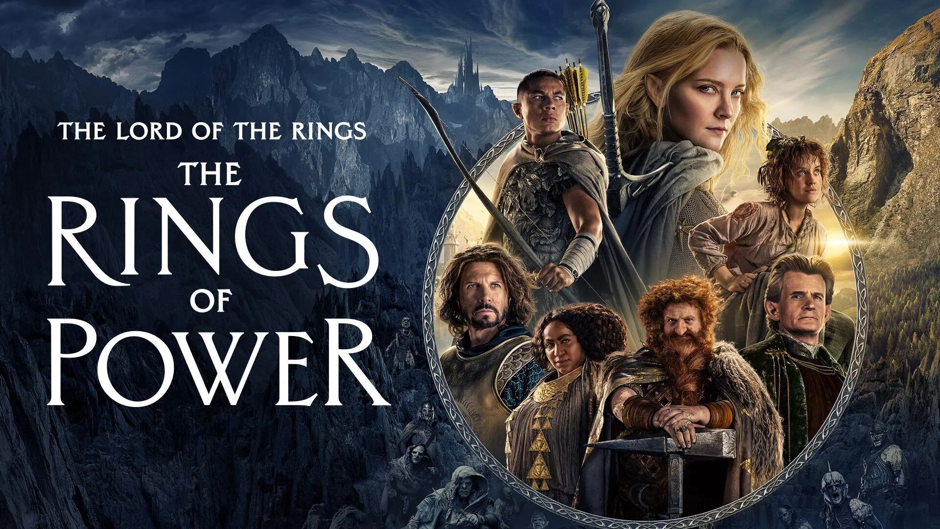 Imagen promocional de "The Lord of the Rings: The Rings of Power", serie de aventuras y fantasía medieval (Foto: Amazon Studios)