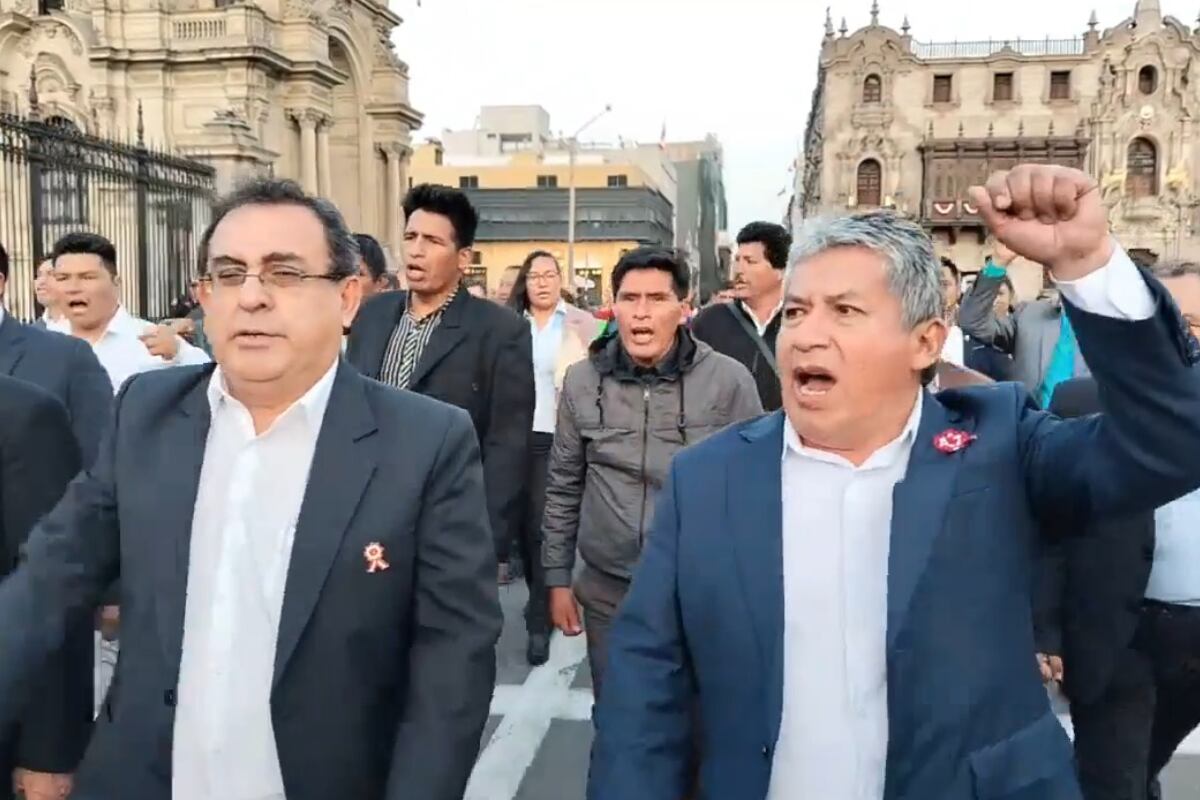 Las autoridades de Huánuco se mostraron indignadas porque no se discutieron los temas que estaban pactados en agenda. Foto: Gobierno Regional de Huánuco