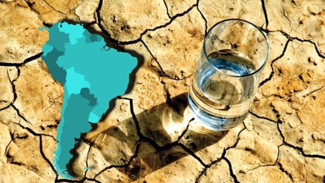 ¿Qué países sudamericanos sufrirán escasez de agua para el 2040?