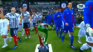 Cruz Azul vs. Monterrey: así fue la presentación de la final de la Copa MX | VIDEO