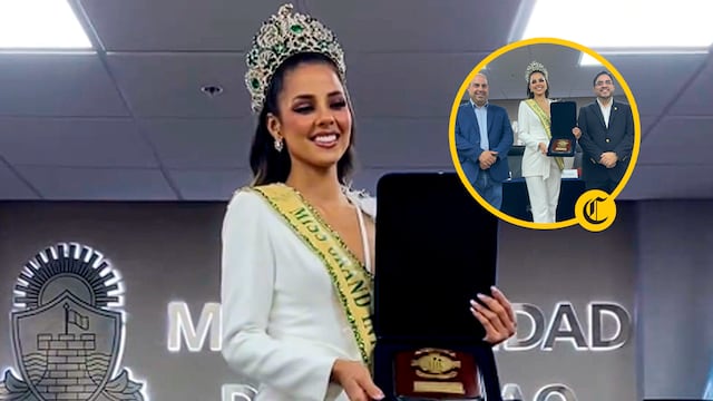 Luciana Fuster fue condecorada hija predilecta del Callao por ganar el Miss Grand International 2023