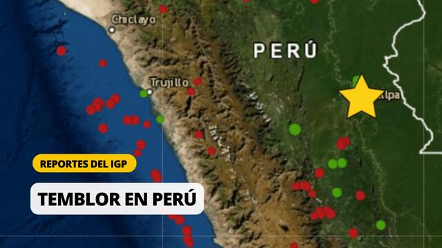 Lo último de temblor en Perú este, 14 de enero