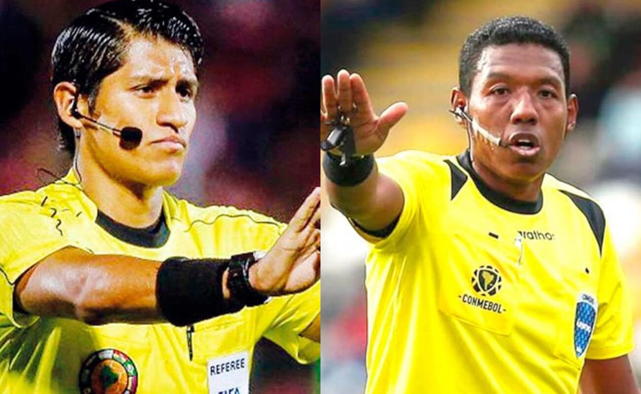Michael Espinoza y Edwin Ordóñez dirigirán los partidos principales de la fecha 10 del Torneo Clausura. (Fotos: Difusión)