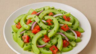 Receta de ensalada de caigua