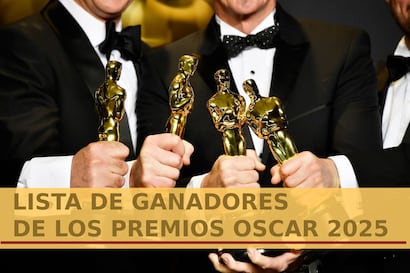¿Quién ha ganado los Oscars 2025? Esta es la lista completa por categoría