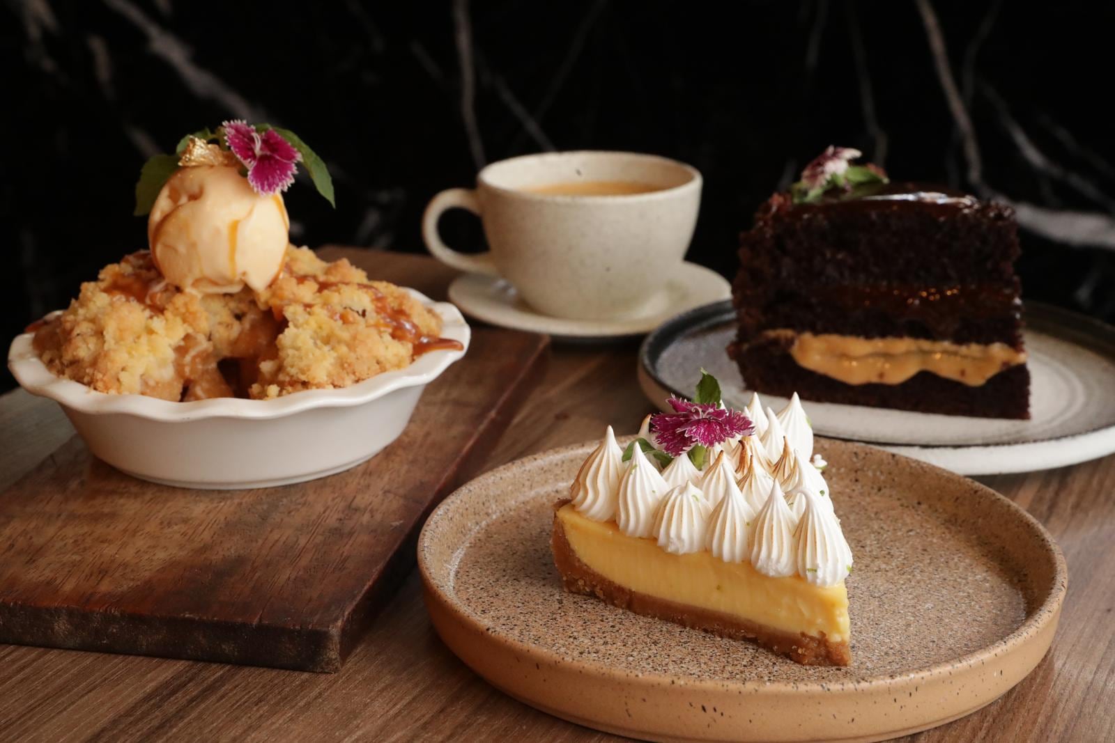 Kendall Brasa también ofrece una carta de postres y cafés.