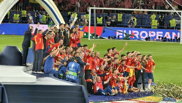 España se alzó con su cuarta Eurocopa en Berlín. Imagen tomada con el vivo X100 Ultra. (Foto: Diego Barrio de Mendoza)