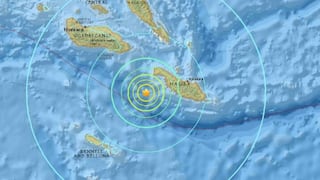 Sismo de 6,9 grados sacude Islas Salomón sin alerta de tsunami