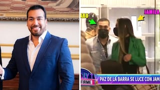 Álvaro Paz de la Barra se luce con Jamila Dahabreh mientras Sofía Franco está en México