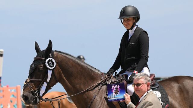 El salto de Eva Paliouras: la historia detrás de la amazona peruana de 16 años que triunfa en Miami, uno de los circuitos más prestigiosos del mundo hípico