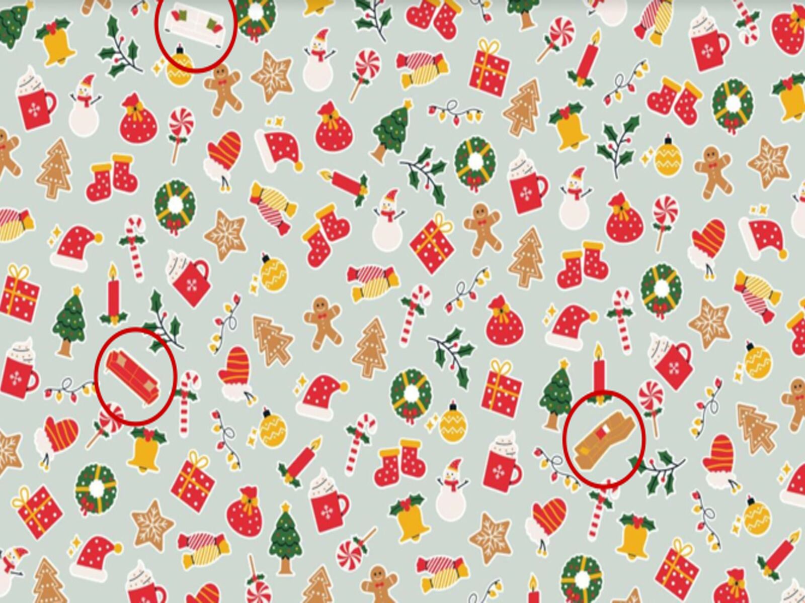 RETO VISUAL | Los sofás están repartidos entre regalos, árboles de Navidad y muñecos de jengibre. | DFS Furniture