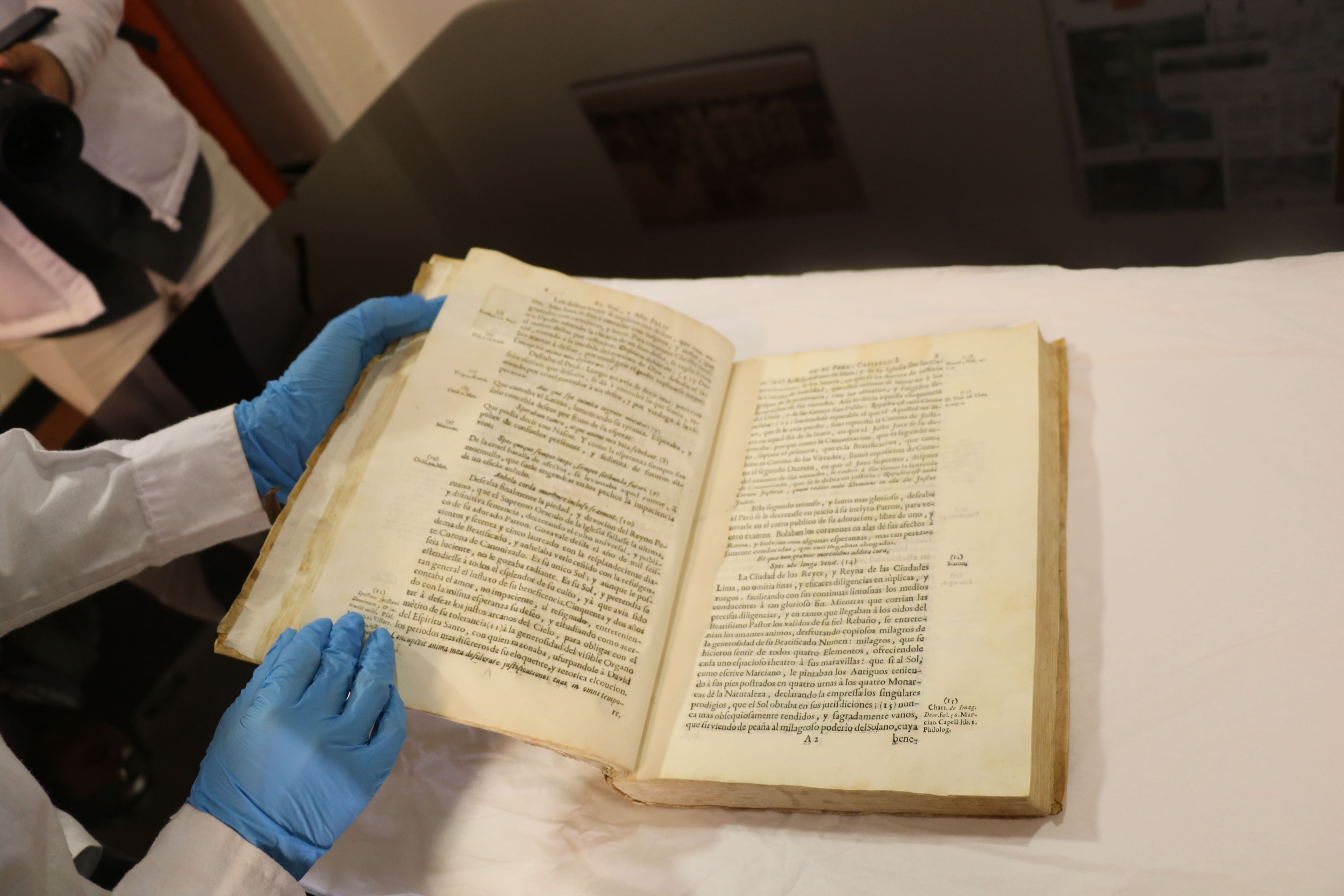 Fue sustraído de la biblioteca del Convento de San Francisco, en el centro histórico de Lima | Foto: Mincul Perú