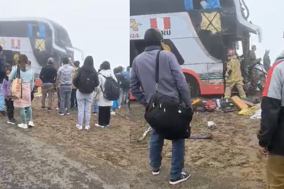 Las dos víctimas mortales serían hermanos. Heridos de gravedad han sido trasladados a los hospitales más cercanos. Foto: composición EC/difusión