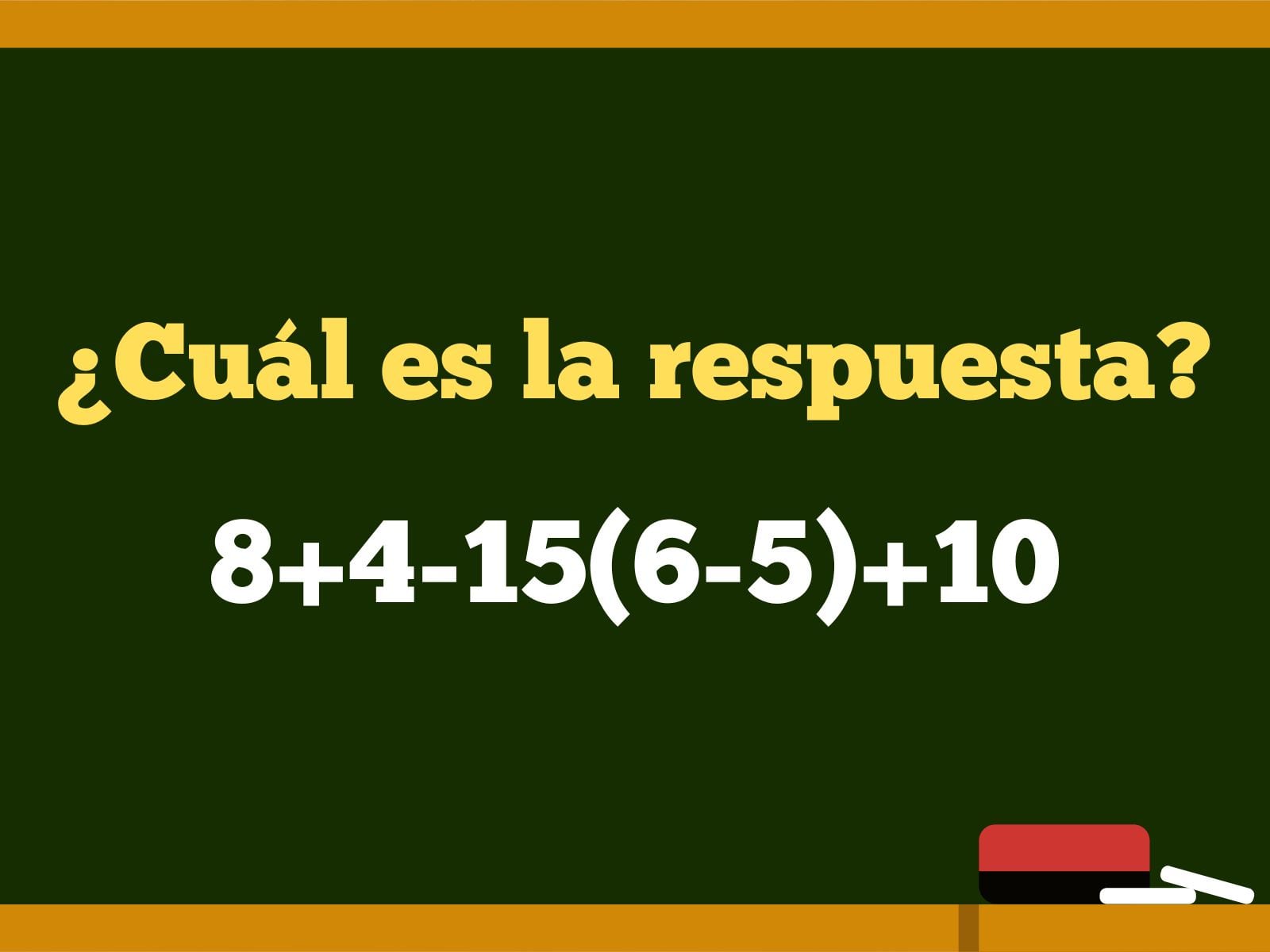 Reto matemático: No te distraigas, al contrario, concéntrate y cumple este objetivo. (Creación: Mag)