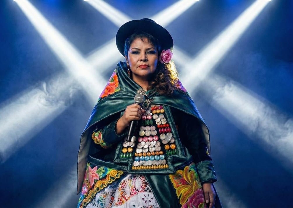 El director Julián Zucchi anunció que el espectáculo es pionero en Perú al recrear un concierto completo con una artista reconstruida digitalmente | Foto: Difusión