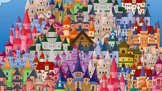 Solo tu OJO DE HALCÓN encontrará al dragón oculto en el castillo en solo 9 segundos