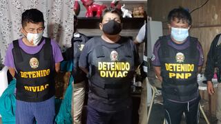 Policía Nacional detiene a diez presuntos integrantes de ‘Los ligeros del sur’ banda dedicada a la extorsión y robo de vehículos
