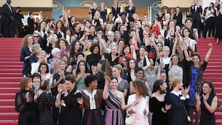Cannes 2018: la marcha de 82 mujeres a favor de la igualdad