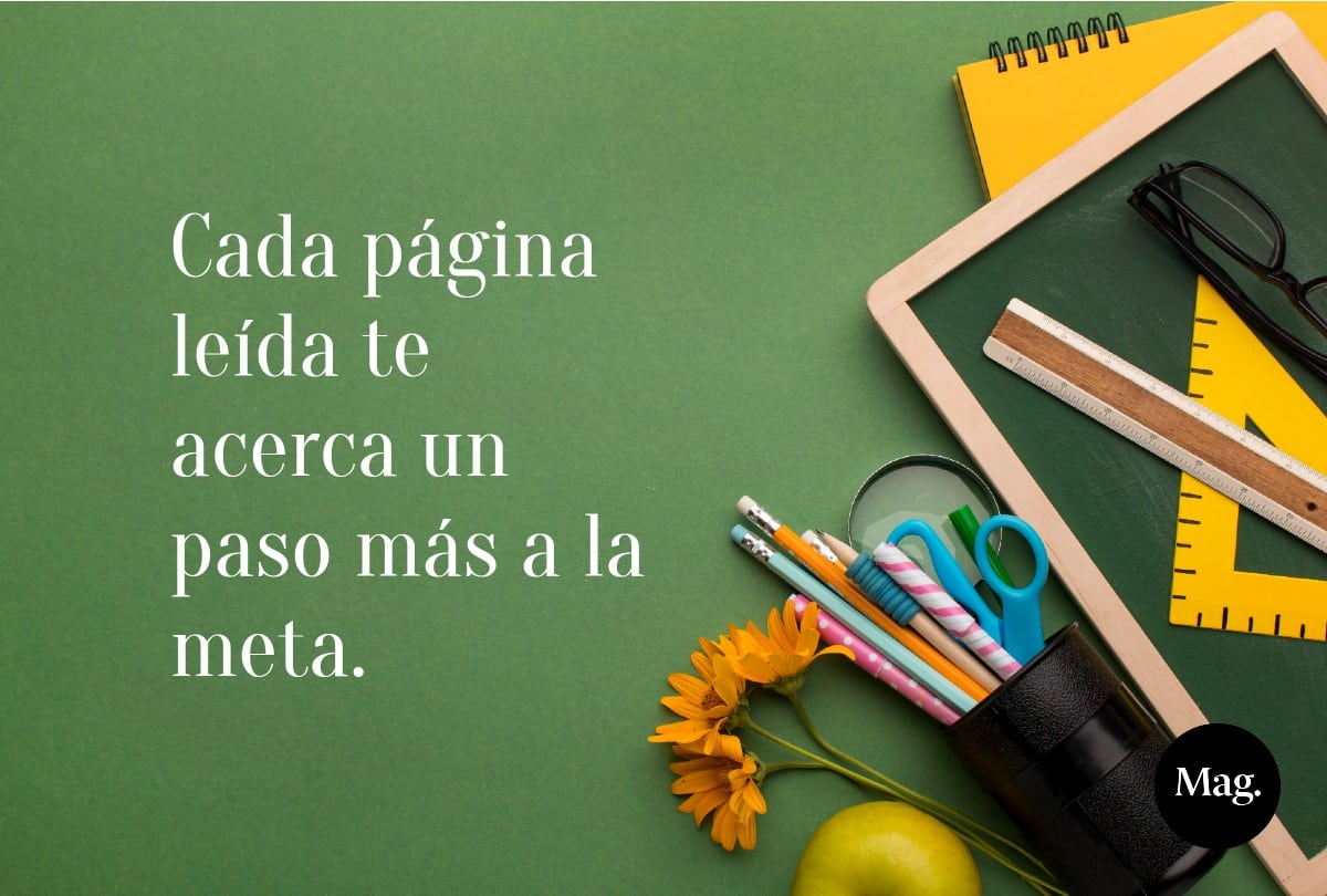 Si estás buscando frases para motivar estudiantes en épocas de exámenes, aquí encontrarás la mejor recopilación. | Crédito: Mag / Freepik