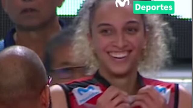 La emotiva pedida de mano a Bruna Neri en la Liga Nacional de Vóley | VIDEO