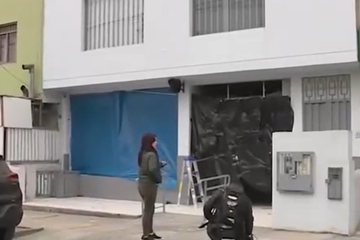 Entidad financiera condenó el atentado y garantizó seguridad en los servicios a sus clientes. (Foto: Captura/América Noticias)