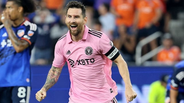 Inter Miami (5) 3-3 (4) Cincinnati: resumen y goles del partido por US Open Cup | video