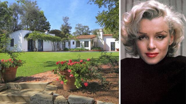 Recorre la casa en la que Marilyn Monroe pasó sus últimos días
