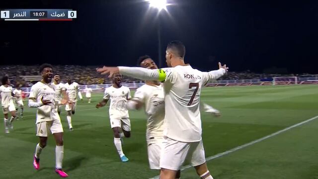 Goles de Cristiano Ronaldo hoy en Al Nassr vs. Damac | VIDEO