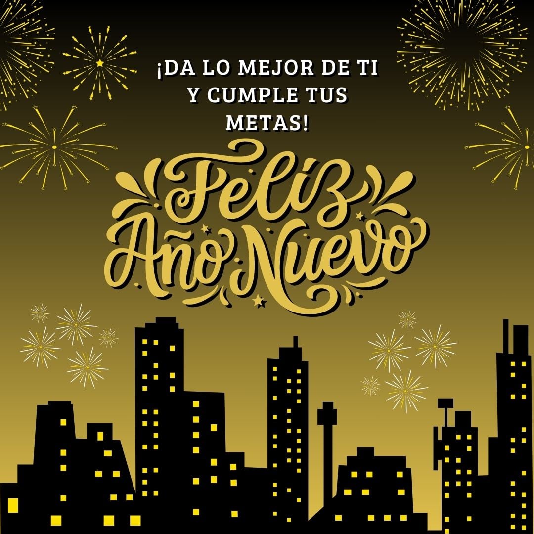 Te comparto una lista de imágenes del Año Nuevo 2025, con mensajes y frases bonitas, colocar en tus estados de Instagram y WhatsApp (Foto: Canva.com)