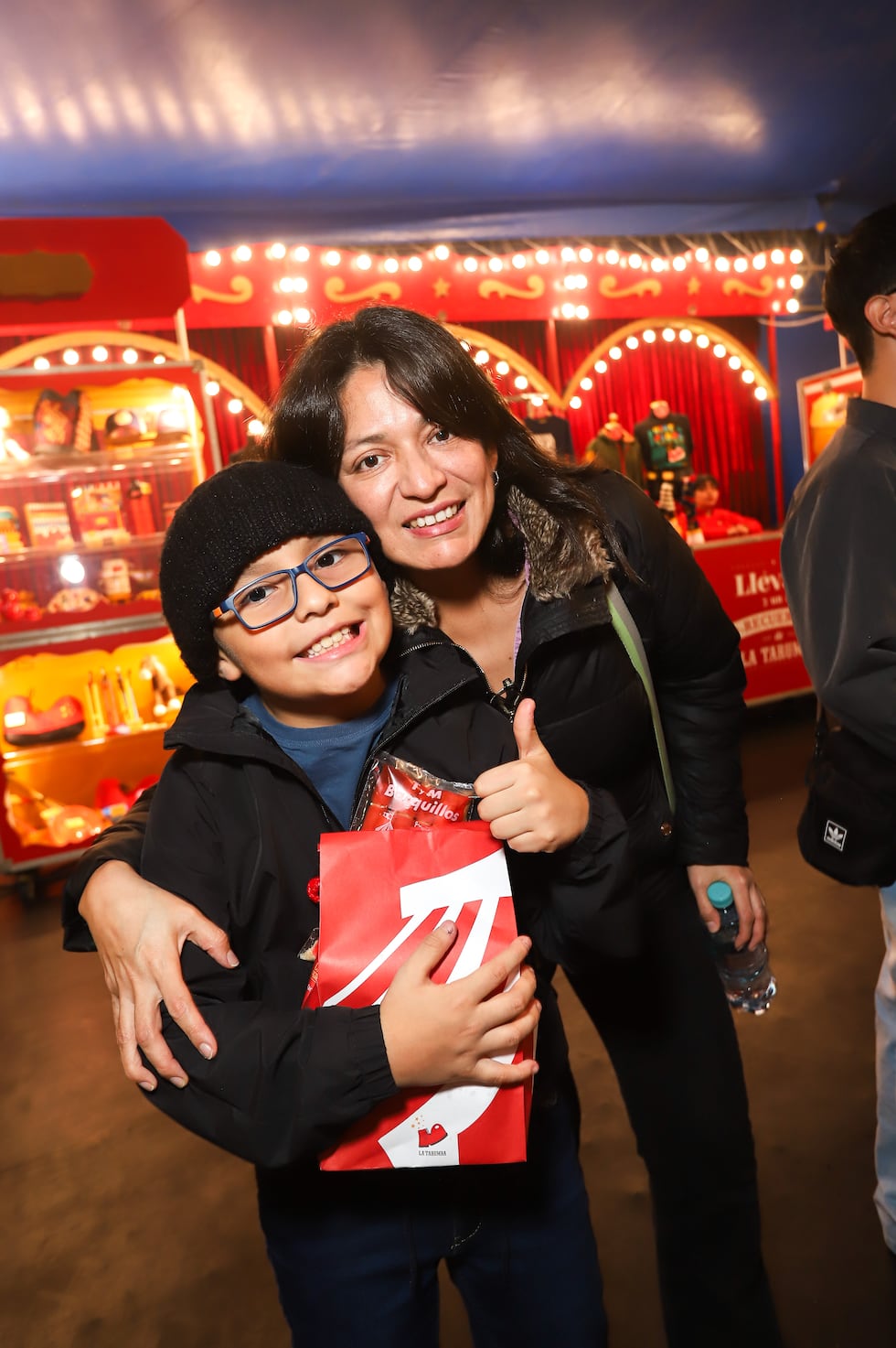 Álvaro Julca y Gricelda Bohorquez, listos para disfrutar la función de “Festejo”. Chorrillos.