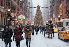 Fuertes nevadas impactan viajes en semana de Navidad: las zonas de EE.UU. que presenciarán hasta 39 pulgadas de nieve
