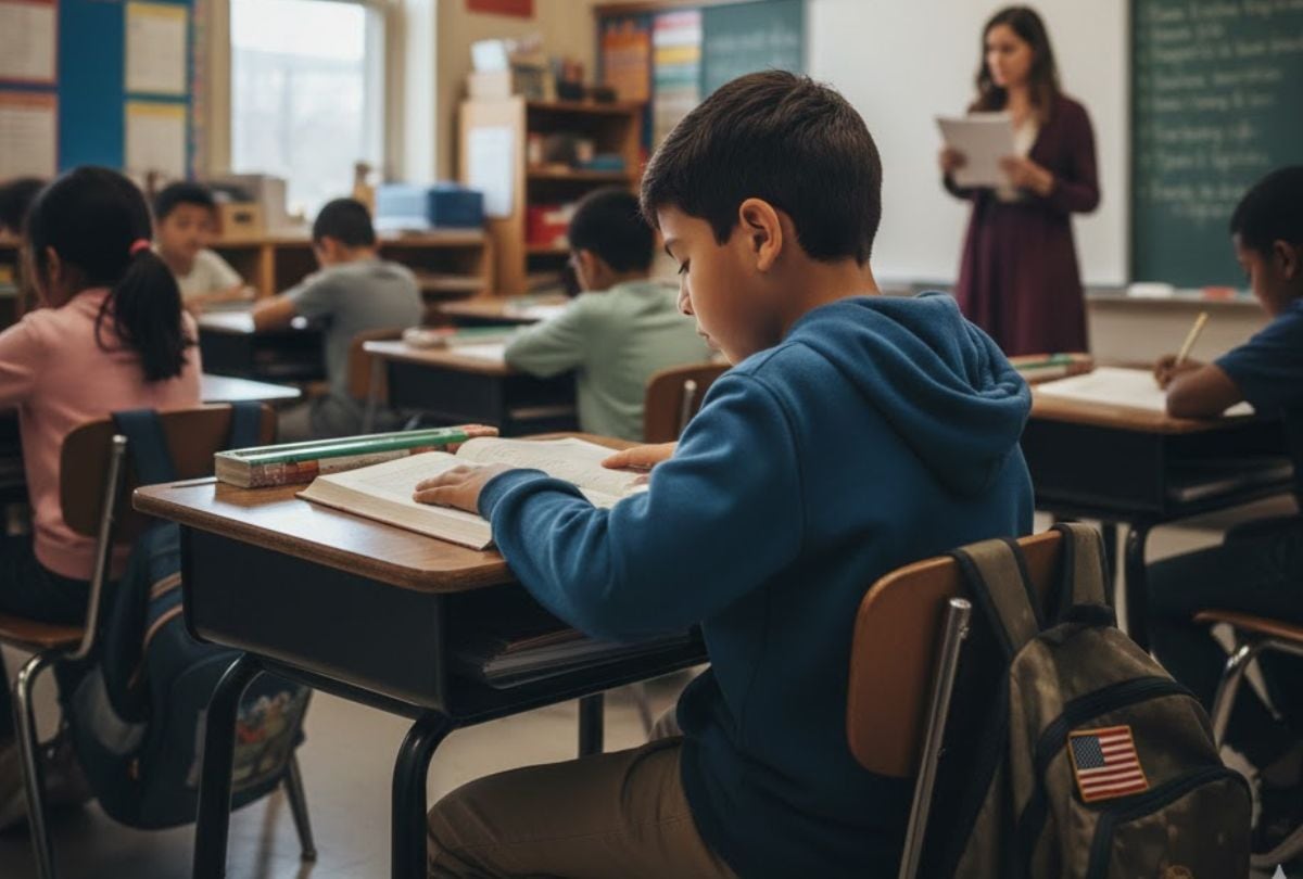 Solo el padre o el tutor del estudiante tendrá que notificar su ausencia por temor ante los agentes federales. (Crédito: Imagen creada por El Comercio MAG usando la IA de 'Gemini')
