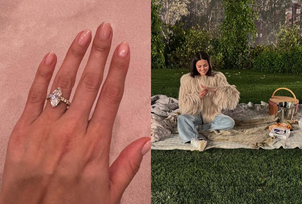 Selena Gomez acompañó el anuncio de su compromiso con Benny Blanco con estas fotos. (Foto: Instagram @selenagomez)