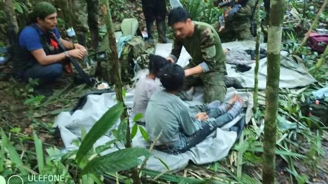 Cómo fue la Operación Esperanza con la que se logró encontrar con vida a los 4 niños desaparecidos en la selva de Colombia