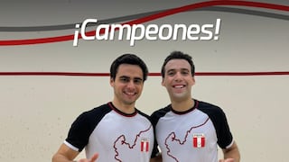 Alonso Escudero y Rafael Gálvez ganaron el Campeonato Sudamericano Adulto de Squash