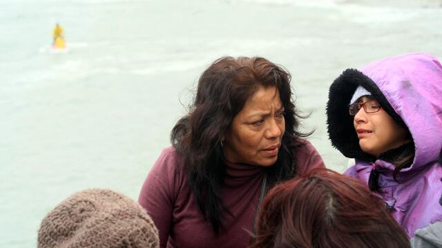 FOTOS: la dramática búsqueda de los pescadores desaparecidos en Chorrillos