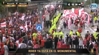 Boca Juniors vs. River Plate: el banderazo del 'millo' en el Monumental | VIDEO