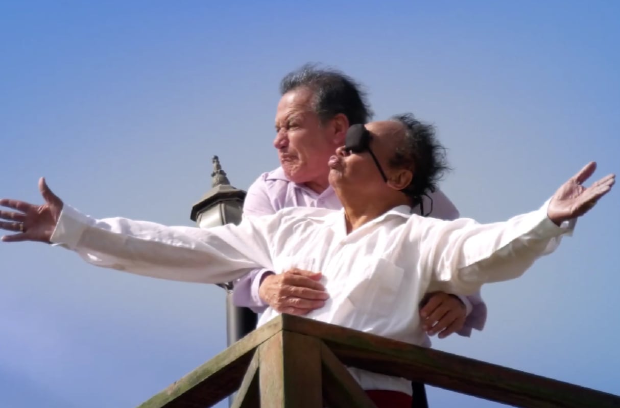 Melcochita y el 'Chato' Barraza protagonizan el tráiler de la película "No vayan". (Foto: Captura de video)