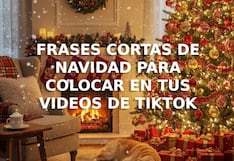 40 frases de ¡Feliz Navidad! para enviar en TikTok: mensajes cortos, bonitos y originales para tus videos
