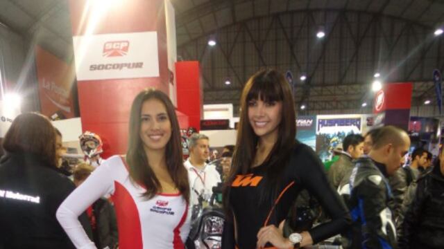 FOTOS: Las chicas más lindas del Expomoto AAP 2013