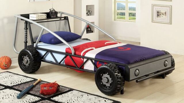 Mira estas curiosas camas de carros para el cuarto de tus hijos