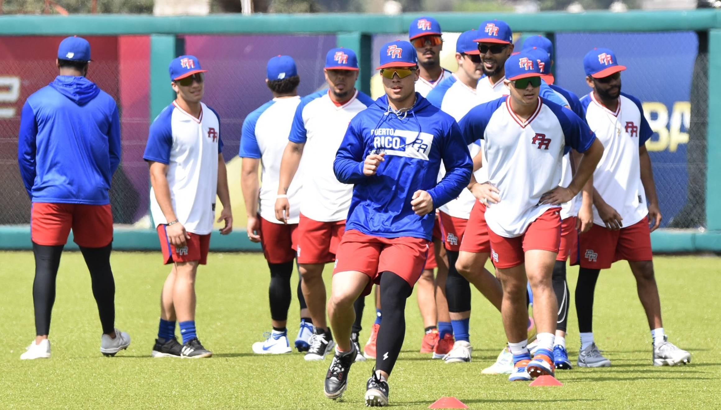 Así fue la última práctica de la selección puertorriqueña de béisbol antes del debut contra el Team USA en la fecha 1 de la Premier 12 (Foto: beisboldobleapr.com)