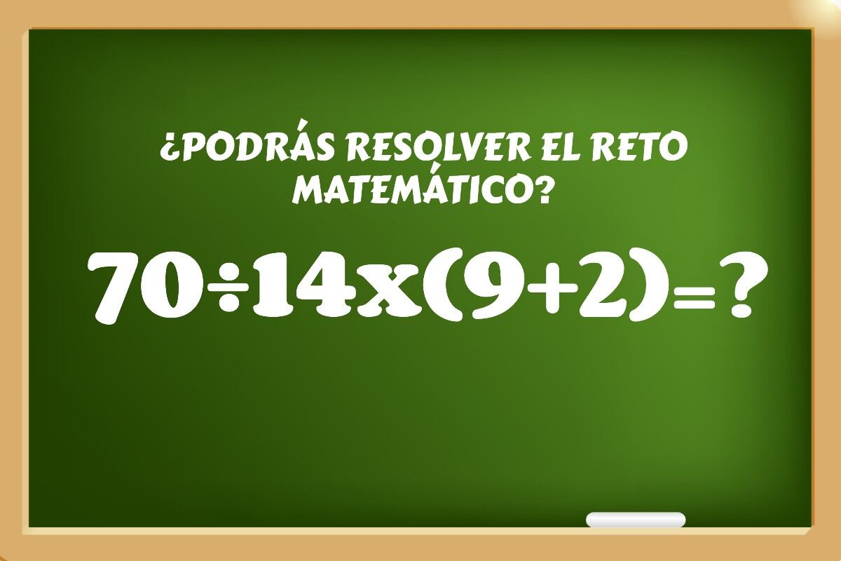 ¿La ecuación parece sencilla, cierto? Anímate a ponerte a prueba. (Imagen: El Comercio / Mag)